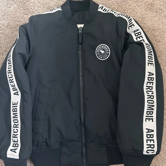 Size 7/8 Boys Baseball jacket from Abercrombie